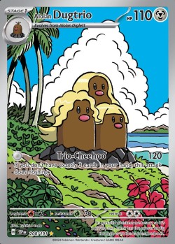 Carte Pokémon: Alolan Dugtrio