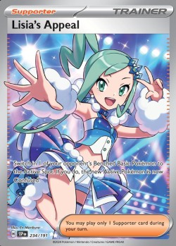 Carte Pokémon: Lisia's Appeal