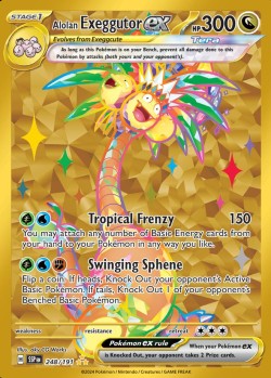 Carte Pokémon: Alolan Exeggutor ex