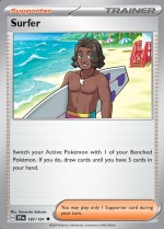 Carte Pokémon: Surfeur