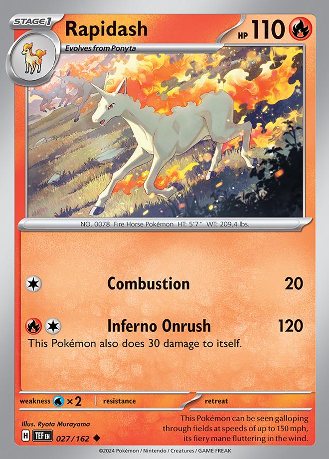 Carte Pokémon: Rapidash [Galopa]