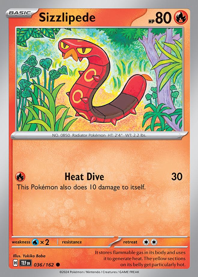 Carte Pokémon: Sizzlipede [Grillepattes]