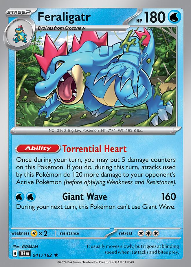 Carte Pokémon: Feraligatr [Aligatueur]