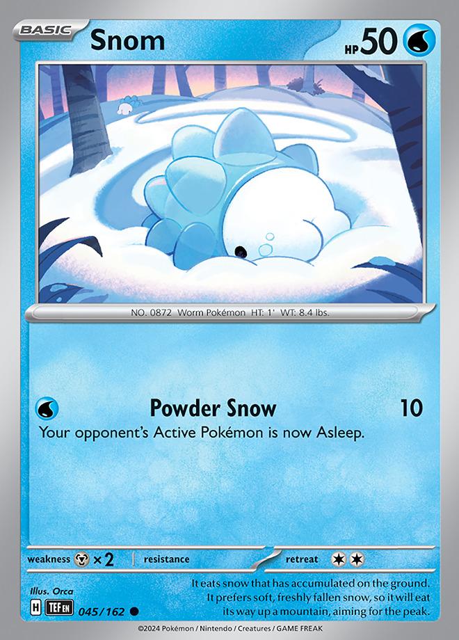 Carte Pokémon: Snom [Frissonille]