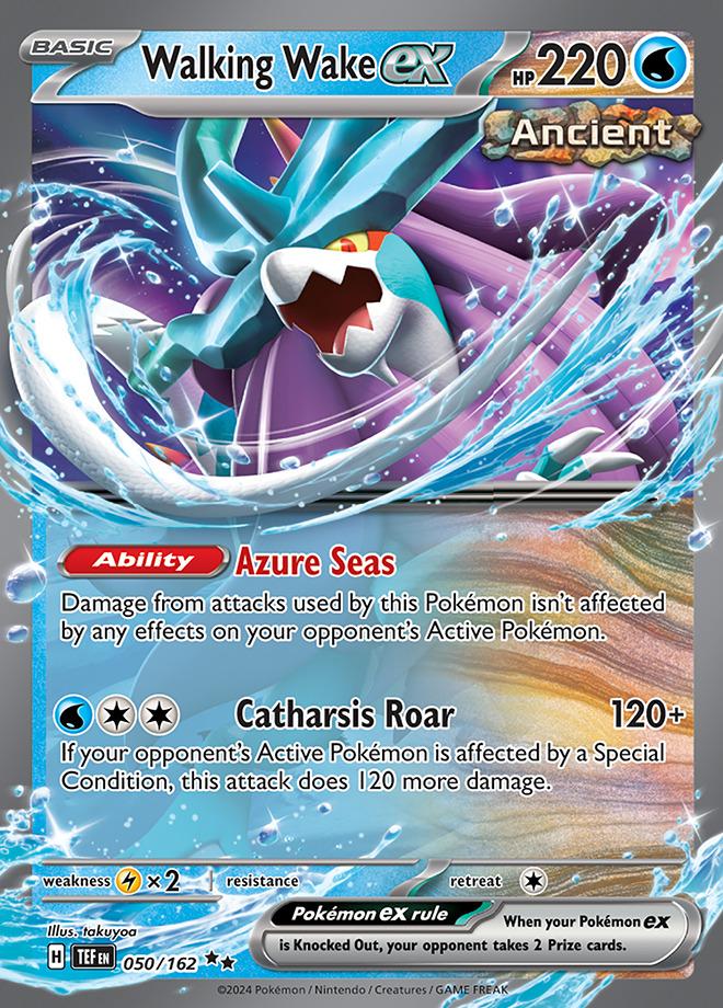 Carte Pokémon: Walking Wake ex [Serpente-Eau ex]