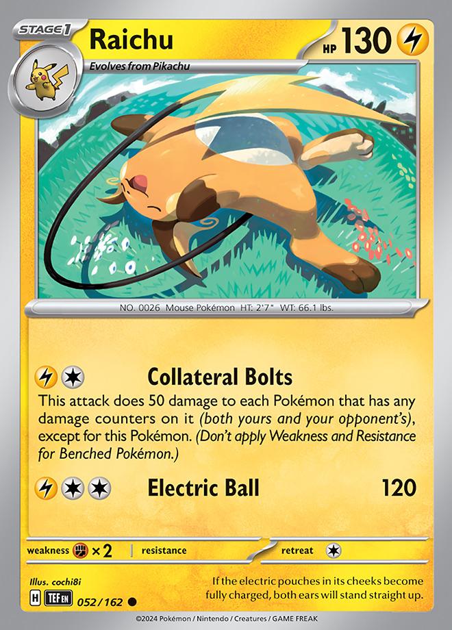 Carte Pokémon: Raichu [Raichu]