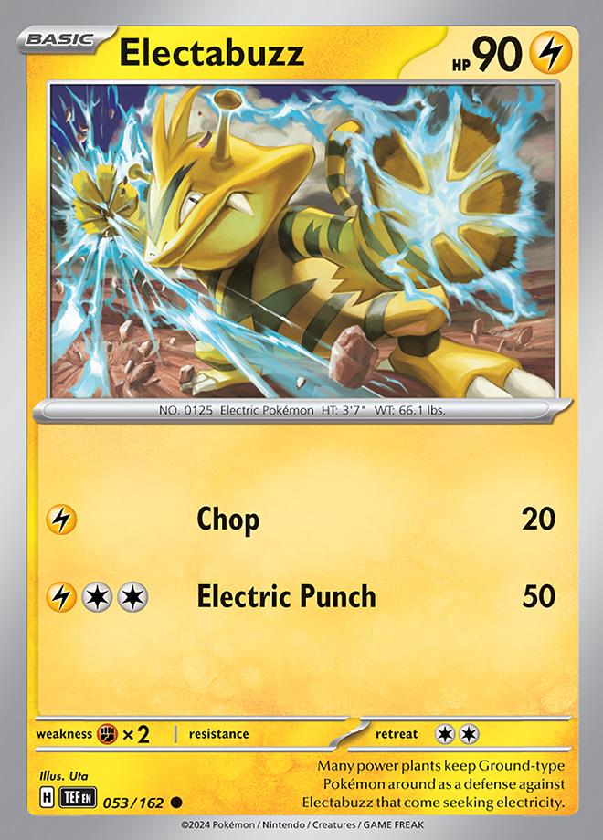 Carte Pokémon: Electabuzz [Élektek]