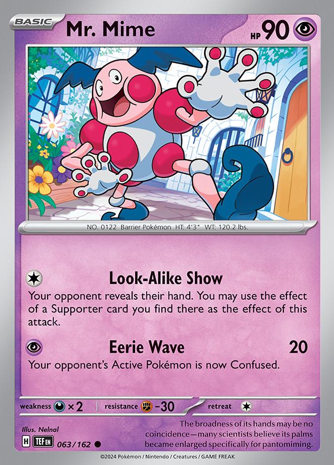 Carte Pokémon: Mr. Mime [M. Mime]