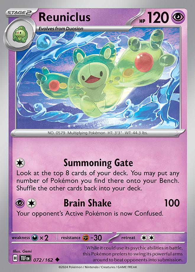 Carte Pokémon: Reuniclus [Symbios]