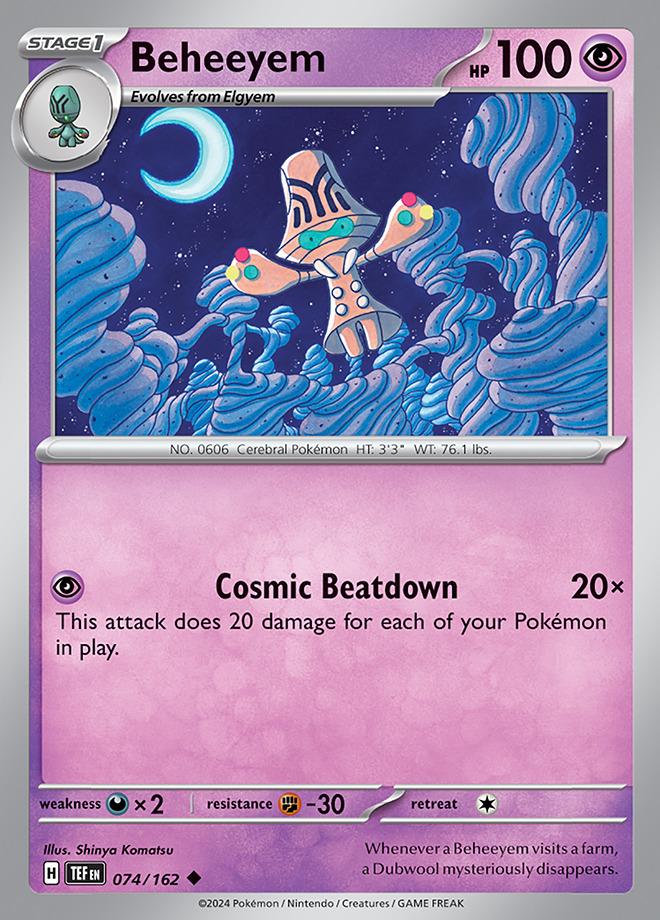 Carte Pokémon: Beheeyem [Neitram]