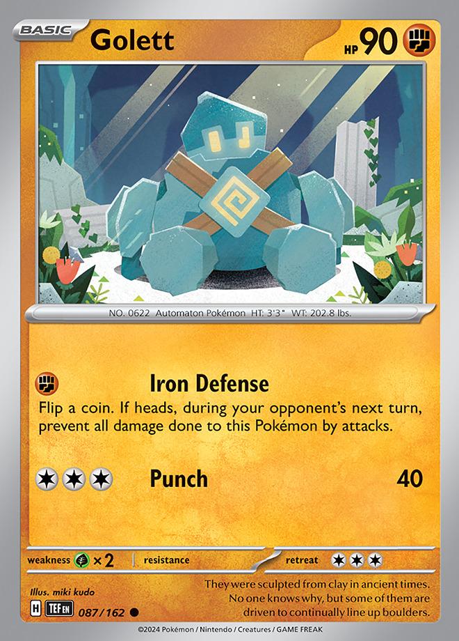 Carte Pokémon: Golett [Gringolem]