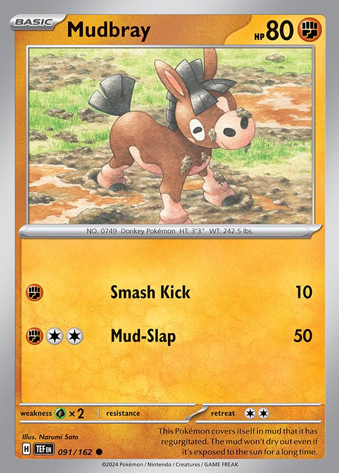 Carte Pokémon: Mudbray [Tiboudet]