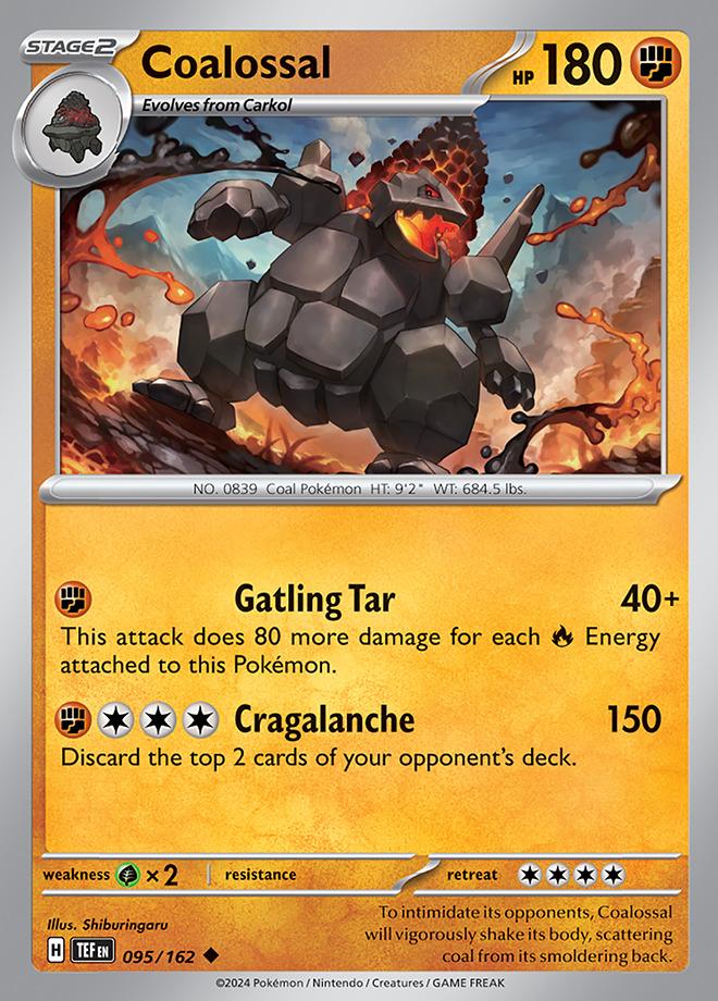 Carte Pokémon: Coalossal [Monthracite]