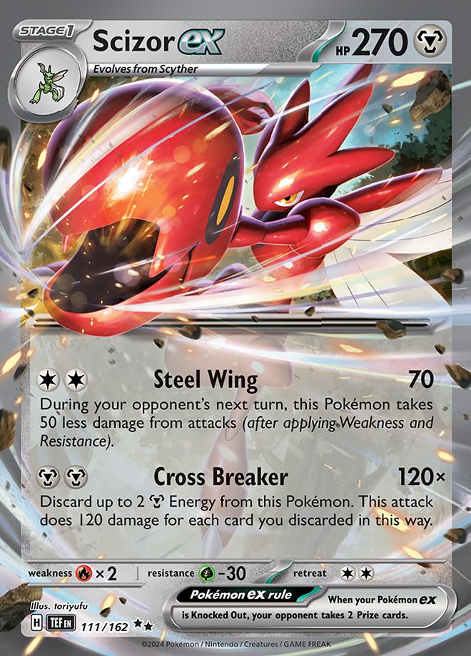 Carte Pokémon: Scizor ex [Cizayox ex]