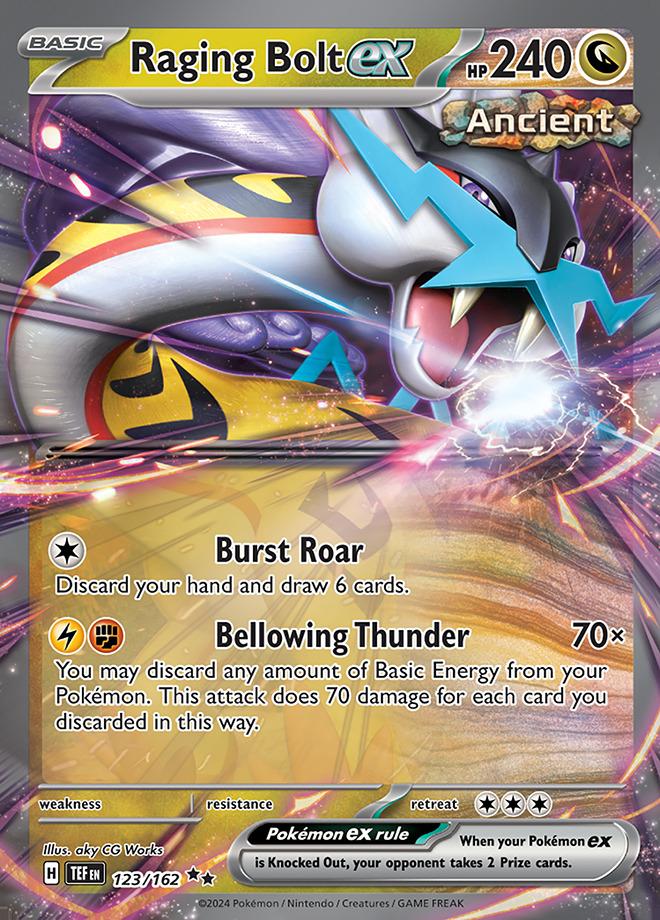 Carte Pokémon: Raging Bolt ex [Ire-Foudre ex]