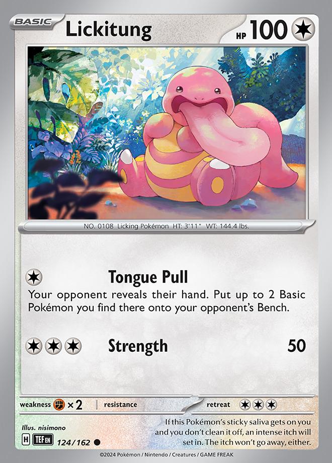 Carte Pokémon: Lickitung [Excelangue]