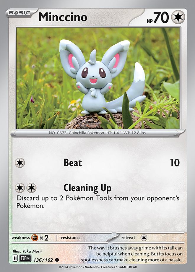 Carte Pokémon: Minccino [Chinchidou]