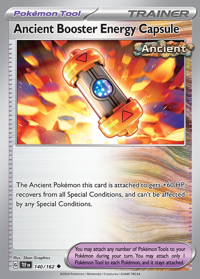 Carte Pokémon:  Ancient Booster Energy Capsule [Capsule Énergie Booster Temps Passé]