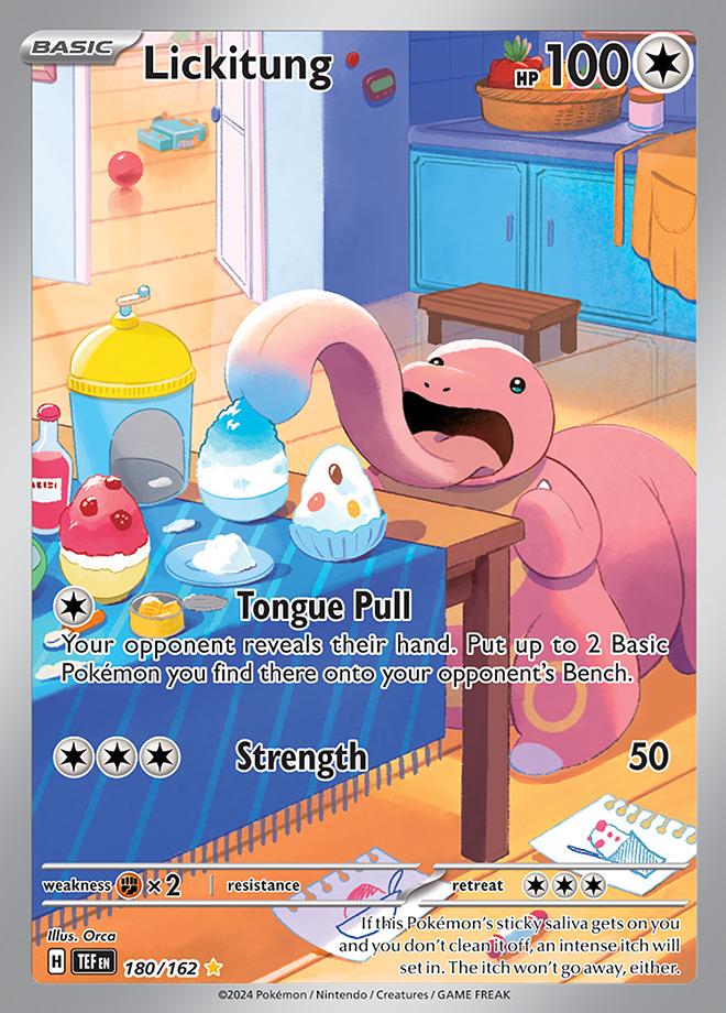 Carte Pokémon: Lickitung [Excelangue]