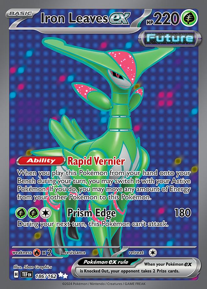 Carte Pokémon: Iron Leaves ex [Vert-de-Fer ex]