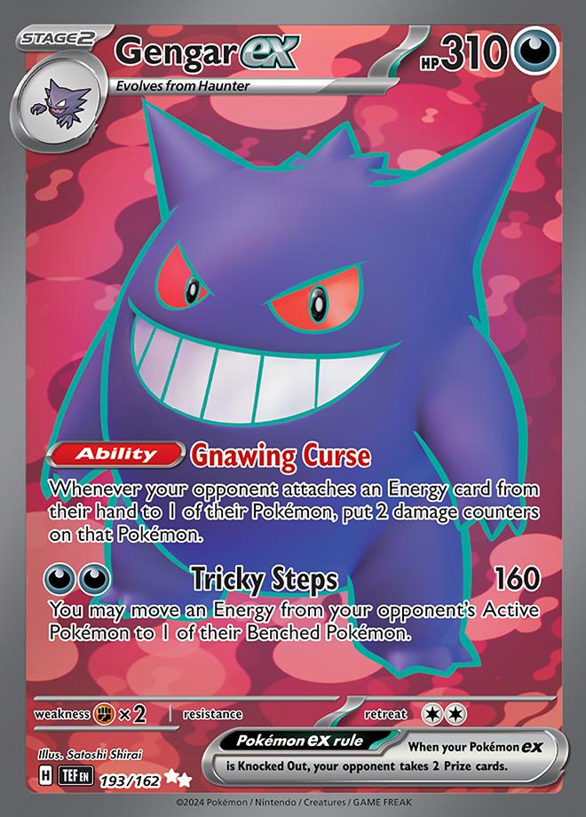 Carte Pokémon: Gengar ex [Ectoplasma ex]