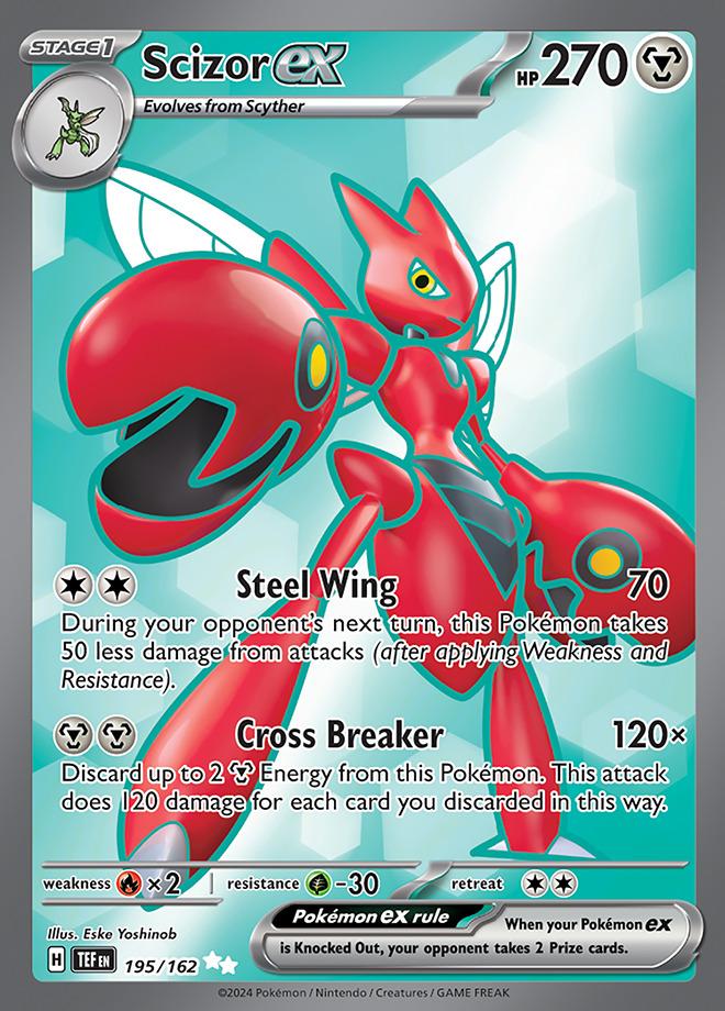 Carte Pokémon: Scizor ex [Cizayox ex]