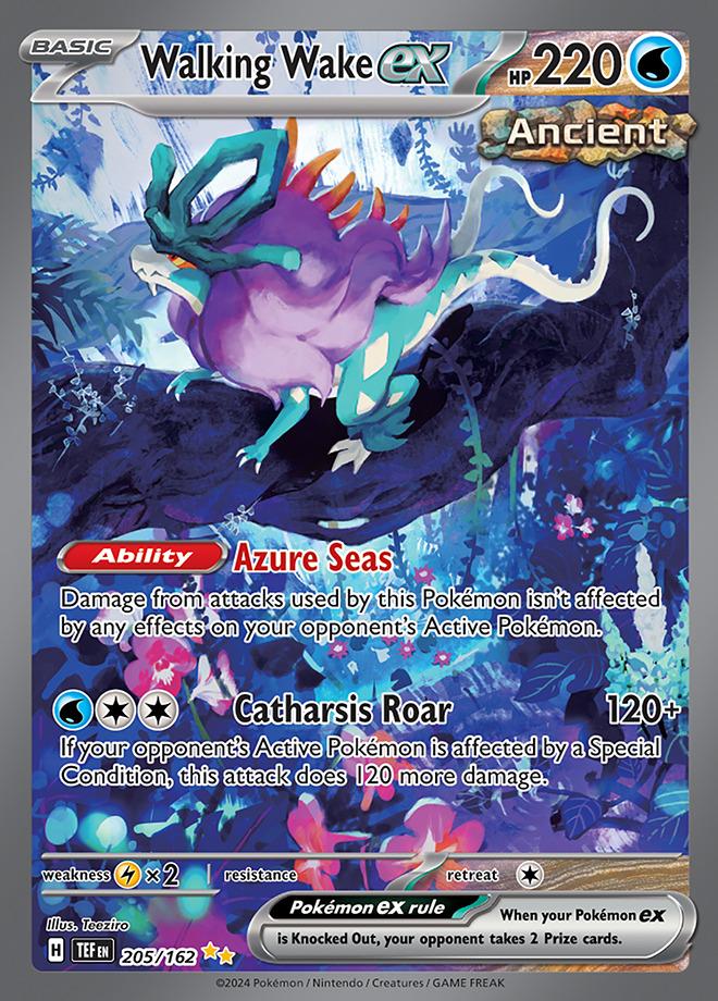 Carte Pokémon: Walking Wake ex [Serpente-Eau ex]