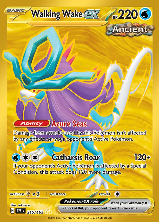 Carte Pokémon: Walking Wake ex [Serpente-Eau ex]