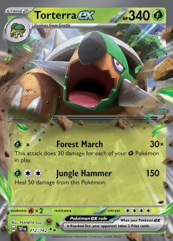 Carte Pokémon: Torterra ex