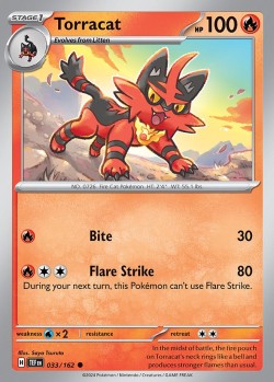 Carte Pokémon: Torracat