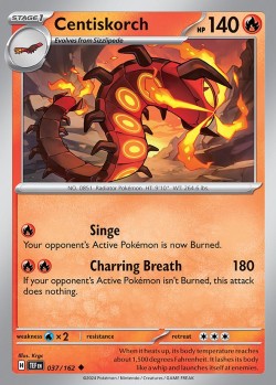 Carte Pokémon: Centiskorch