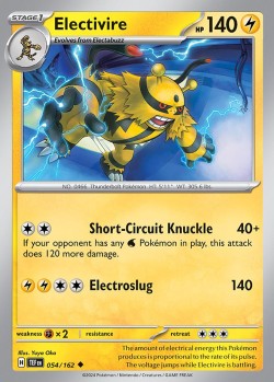 Carte Pokémon: Electivire