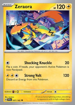 Carte Pokémon: Zeraora