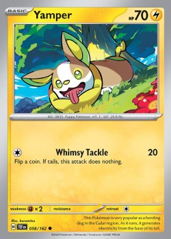 Carte Pokémon: Yamper