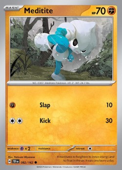 Carte Pokémon: Meditite