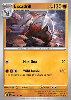 Carte Pokémon: Excadrill