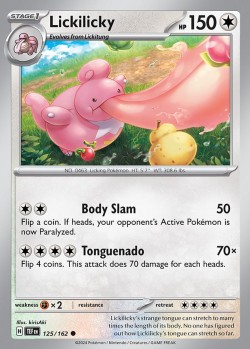 Carte Pokémon: Lickilicky