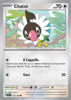 Carte Pokémon: Chatot