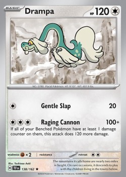 Carte Pokémon: Drampa