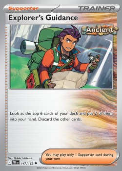 Carte Pokémon: Explorer's Guidance