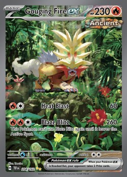 Carte Pokémon: Gouging Fire ex