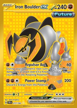 Carte Pokémon: Iron Boulder ex