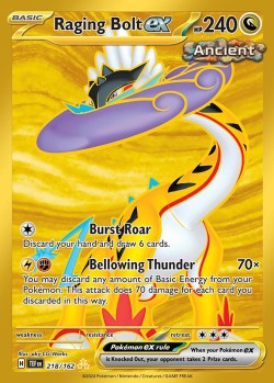 Carte Pokémon: Raging Bolt ex