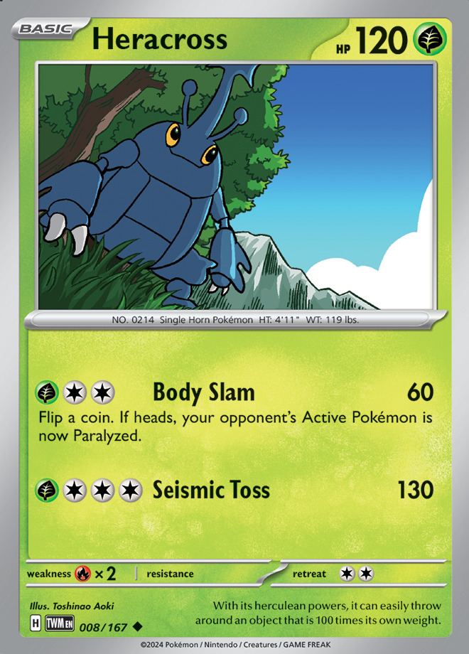 Carte Pokémon: Heracross [Scarhino]