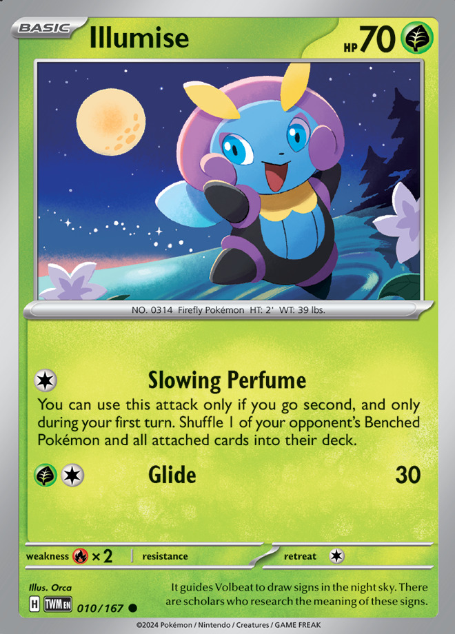 Carte Pokémon: Illumise [Lumivole]