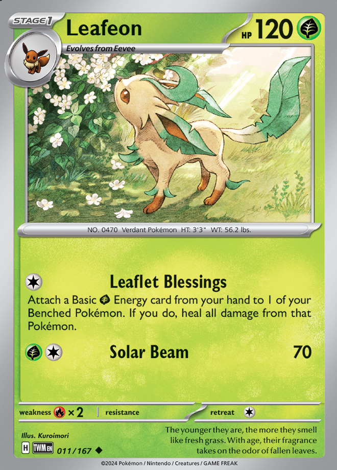 Carte Pokémon: Leafeon [Phyllali]