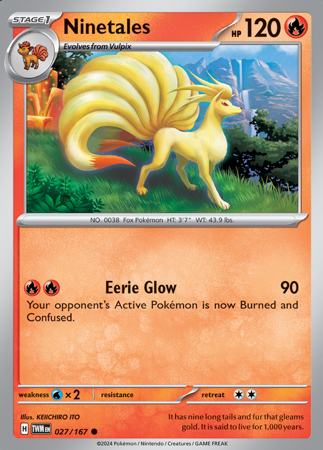 Carte Pokémon: Ninetales [Feunard]