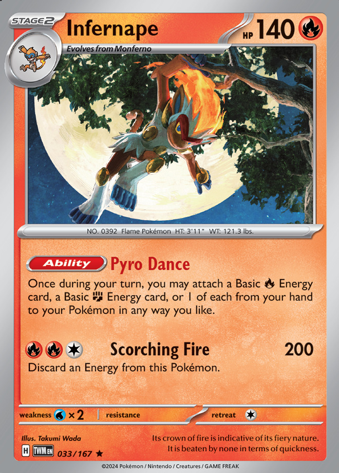 Carte Pokémon: Infernape [Simiabraz]