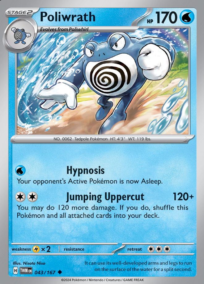 Carte Pokémon: Poliwrath [Tartard]