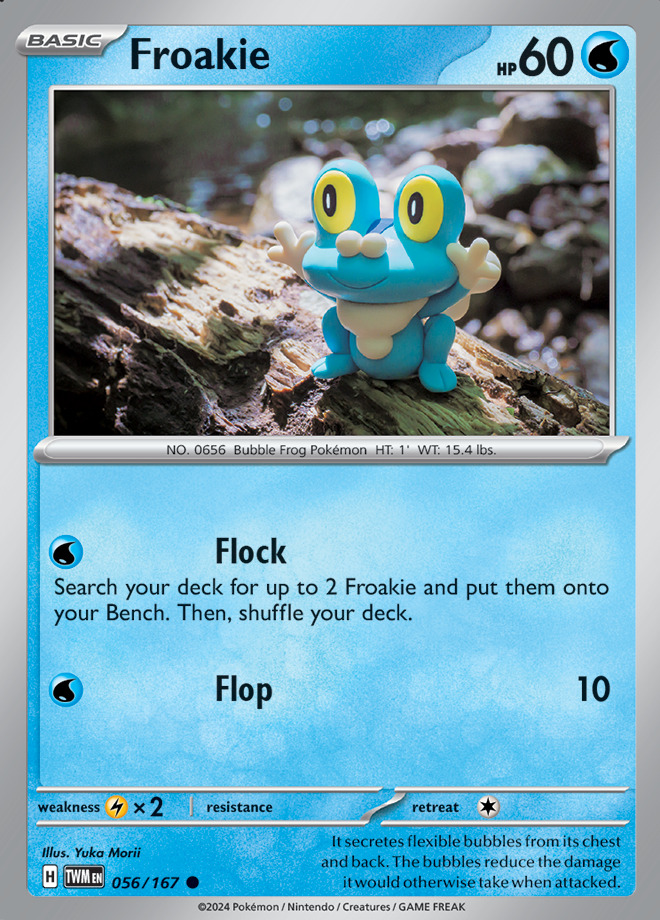 Carte Pokémon: Froakie [Grenousse]